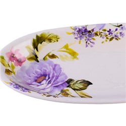 60244 Блюдо сервировочное 28,2х14,5х3,5см Очарование доломит LR (х24)