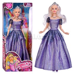 Кукла София-Принцесса 29 см. (акс., руки и ноги сгиб.,) в коробке