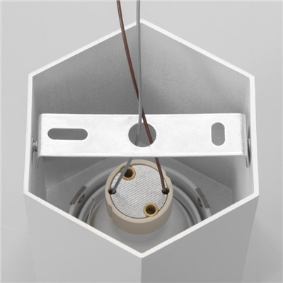 Светильник «Арти» GU10 белый 10×10×11.5 см