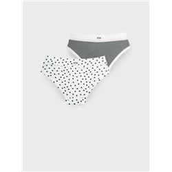 Трусы трикотажные для девочек, 2 шт в комплекте