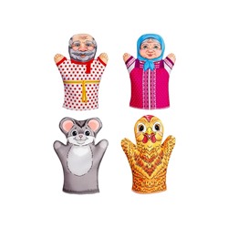 Кукольный театр «Курочка Ряба», 4 куклы-перчатки, сценарий в стихах
