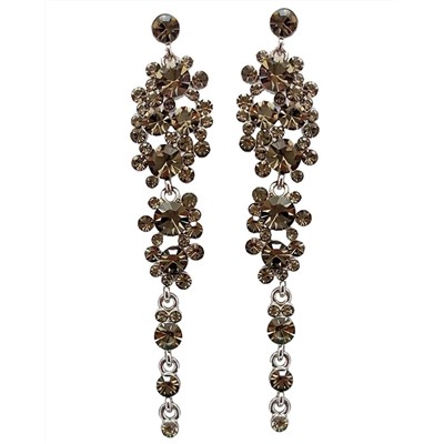 Серьги с чешскими кристаллами