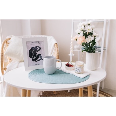 Кружка керамическая Доляна «Классика», 680 мл, 14×10×12.6 см, цвет белый