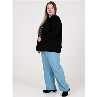 Свитшот "Слайд" черный