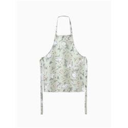 Фартук «Доляна» Divine day, зеленый, 60×70 см, 100% хлопок, рогожка 164 г/м²