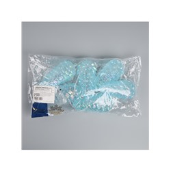 Гирлянда «Нить-грозди» 230 см, нить прозрачная, «Шишки», 30 LED, 4.5 В, батарейки ААх3 (нет в комплекте), свечение тёплое белое