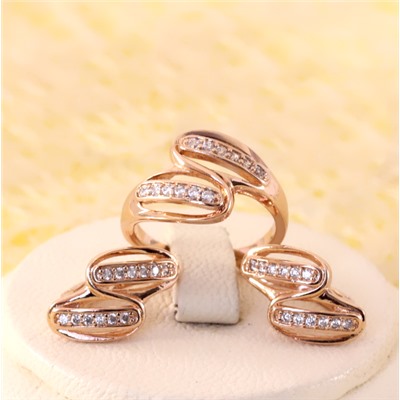 Комплект позолота Н01-2572  размер 17 19,5 20 20,5