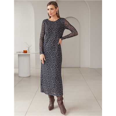 Платье из сетки с подкладкой