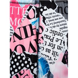 Термокомплект трикот. для девочек: фуфайка (футболка) с длин. рук, брюки