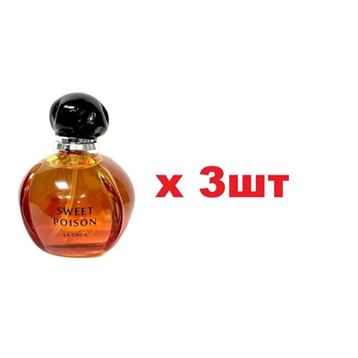 Туалетная вода Sweet Poison La Croa 50мл жен edt тестер 3шт
