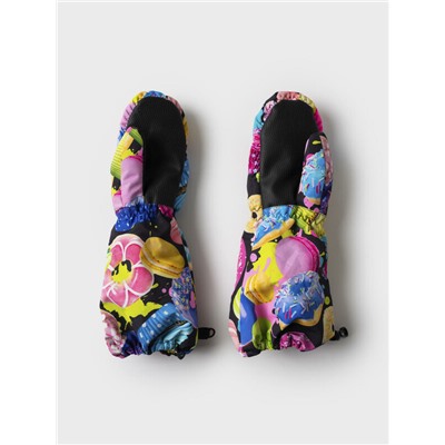 Варежки текстильные для девочек