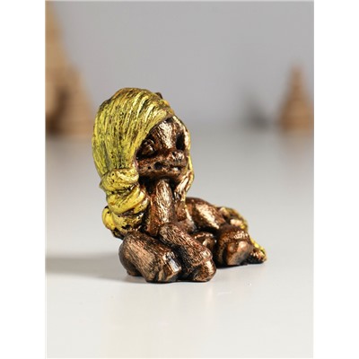 Фигурка полистоун «Лошадь лежащая», 9×6×5 см