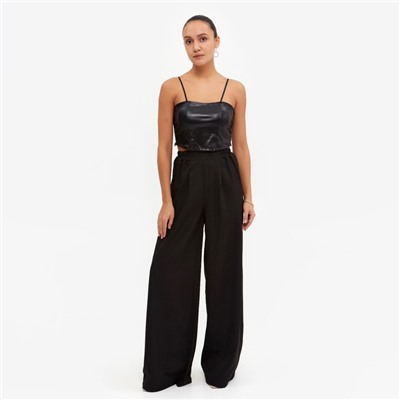 Топ женский Collorista, чёрный, размер 42-44