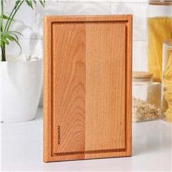 Доска разделочная Доляна «БУковский», 30×20×2 см, для стейка, дерево бук