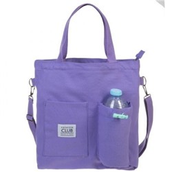 Сумка-шоппер на молнии 35х33х3,5 см "Lavender" 3 кармана (074097) 90014 Хатбер