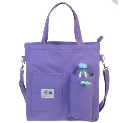Сумка-шоппер на молнии 35х33х3,5 см "Lavender" 3 кармана (074097) 90014 Хатбер