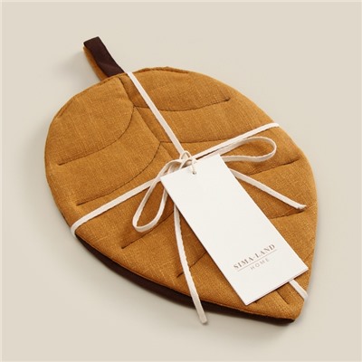 Прихватка для кухни осенняя SL HOME Kitchen autumn, 18×27 см, 100% лён, синтепон, 200 г/м2