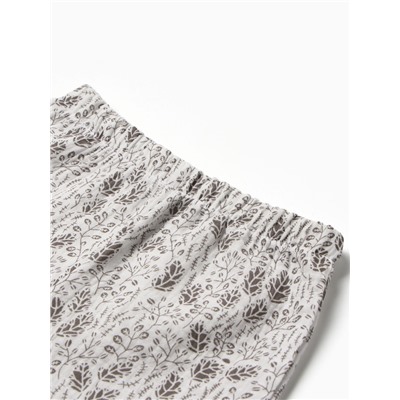 Комплект для девочки (блузка, шорты) MINAKU, белый, рост 98 см