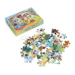Пазлы 60 "Животные на ферме"