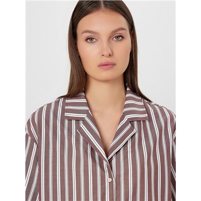 КОМПЛЕКТ ЖЕНСКИЙ (РУБАШКА, ШОРТЫ) 192011