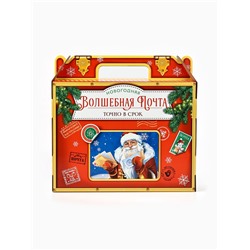 УЦЕНКА Коробка подарочная складная «Новогодняя почта», 33.5×25.5×7.5 см