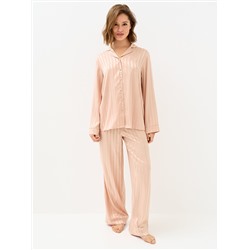 Omsa Пижама OmD 0231D LINE Пижама жен. (Рубашка+Брюки жаккард), PL