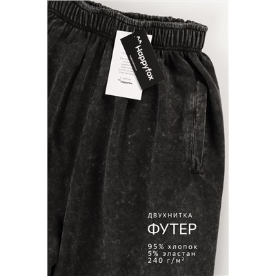 Женские брюки из футера двухнитки Happyfox