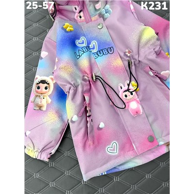 Куртка K231 розовый