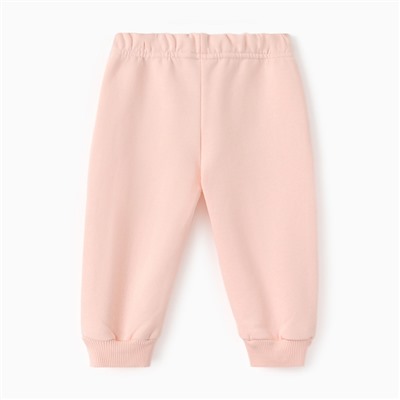 Штанишки детские MINAKU: Basic Line BABY, рост 80-86 см, пудрово-розовые