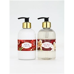 Подарочный набор «Дорогому учителю», мыло для рук 300 мл, крем для рук 300 мл, Чистое счастье