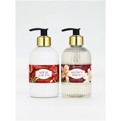 Подарочный набор «Дорогому учителю», мыло для рук 300 мл, крем для рук 300 мл, Чистое счастье