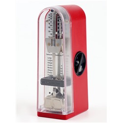 Метроном механический Music Life 3.5×5×11 см красный