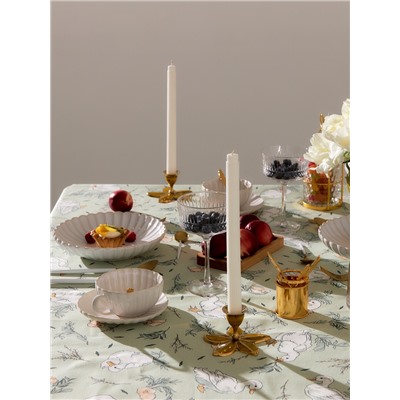 Скатерть Доляна Divine day 146×110 см, рогожка 164 г/м², 100% хлопок