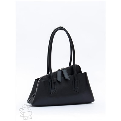 Сумка женская кожаная 6006L black Polina&Eiterou