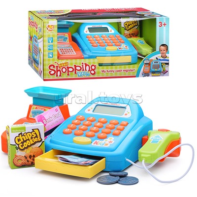 Касса "Мой магазин" с весами, в коробке