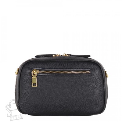Сумка женская кожаная 8716NN black Natale Navetta