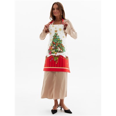 Фартук Этель «Новогодняя сказка», 65×60 см, 100 % хлопок, саржа, 190 г/м²