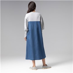 Платье из джинсы с вышивкой, Блеск будней