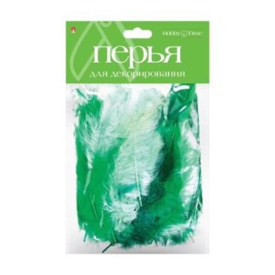 Перья для декорирования МЕГАМИКС, 6 ВИДОВ, НАБОР №3 2-405/02 Альт