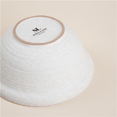 Салатник SL Home «Арена Бланка», 1.2 л, d=20 см, керамика, бежевый