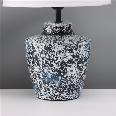 Лампа настольная «Клауд» 1×40 Вт Е27 черный/белый 25×25×38.5 см