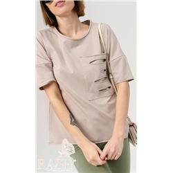 Футболка "Ибица" бежевая