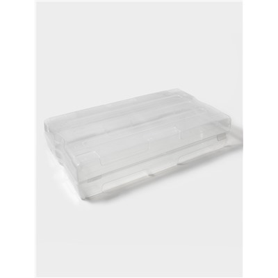 Короб для хранения обуви «Реноме», 61×34×13 см, прозрачный