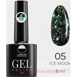 LunaLine Гель-лак Ice Moon тон 05 ледяная мята 8 мл