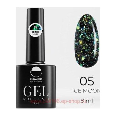 LunaLine Гель-лак Ice Moon тон 05 ледяная мята 8 мл