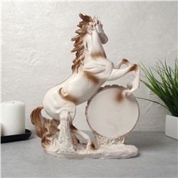 Часы статуэтка Лошадь 28 см / 6032A /уп 24/