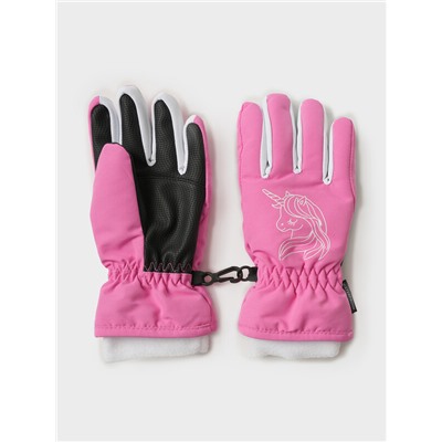 Перчатки текстильные для девочек