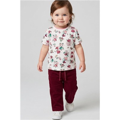 Брюки детские текстильные для девочек PLAYTODAY, 1240235