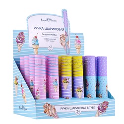 Ручка "DreamWrite. Сахарный рожок" шариковая 0.7 мм, синяя, 3 вида