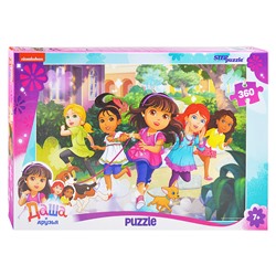 Пазлы 360 "Даша и друзья" (Никелодеон)